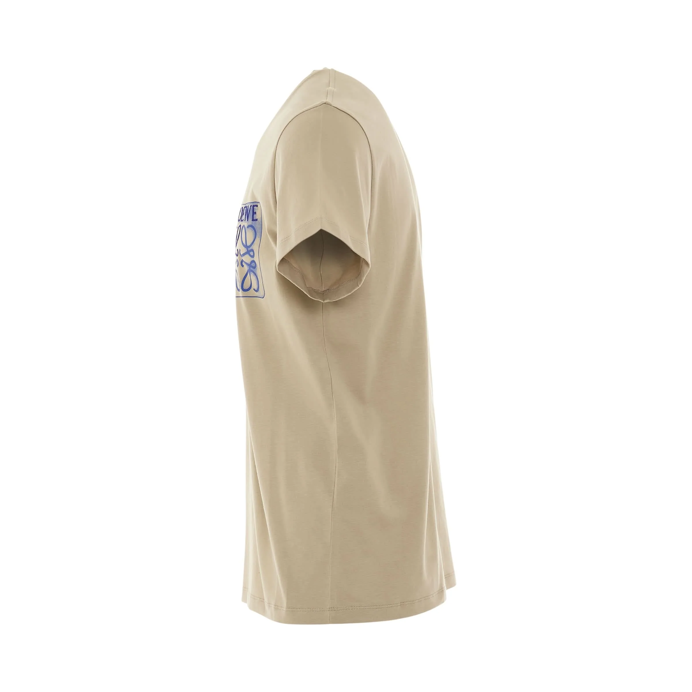 Anagram Fake Pocket T-Shirt in Stone Grey - Image 3