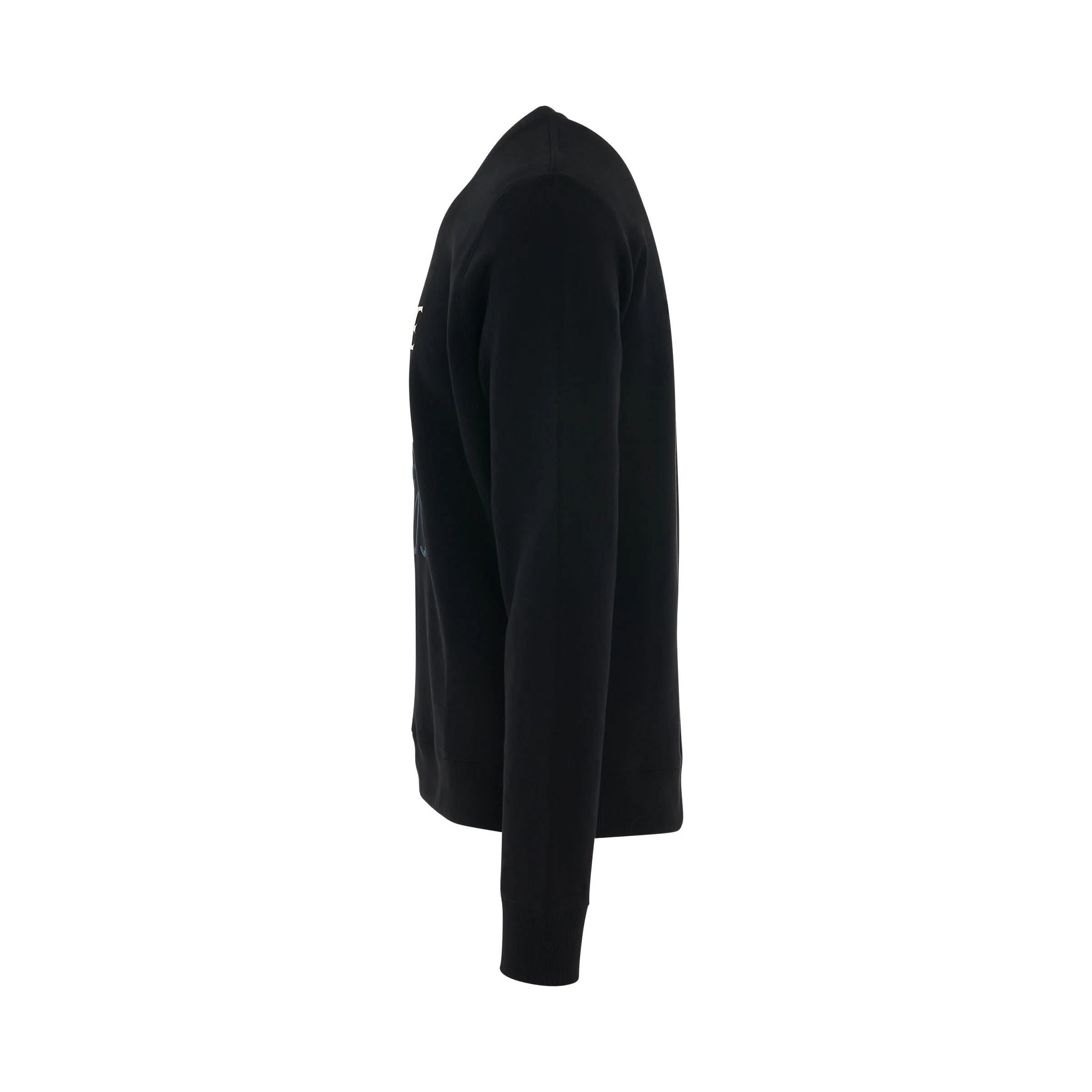 Anagram Sweatshirt in Black - Image 3