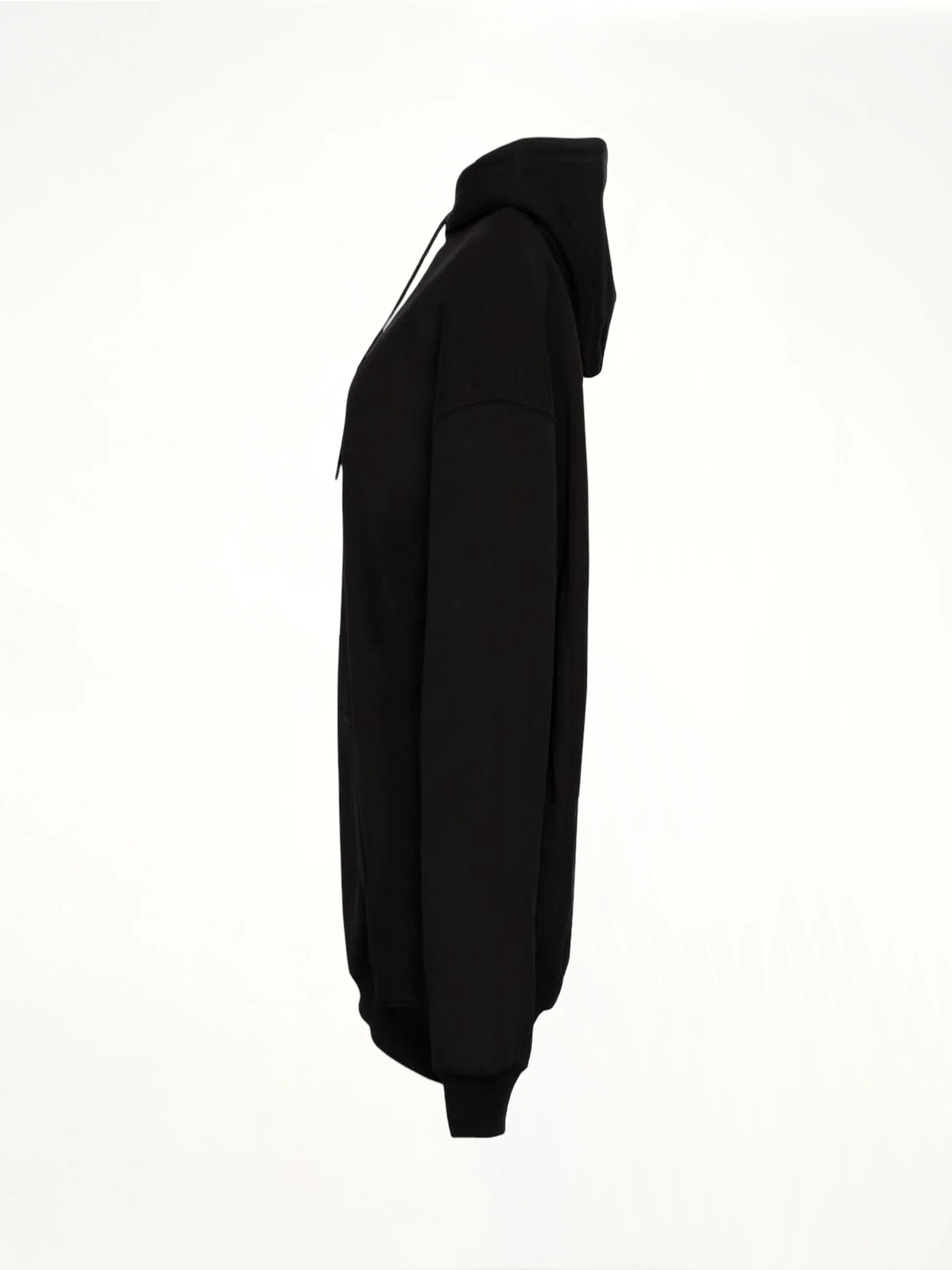 Crew Logo Hoodie in Black - Image 3